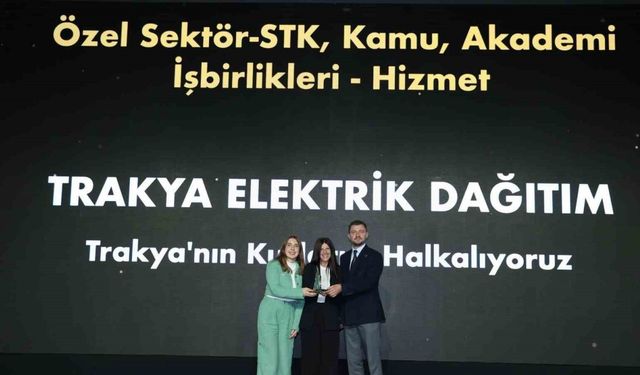 Trakya’nın Kuşlarını Halkalıyoruz Projesi’ne "İş Birliği" ödülü