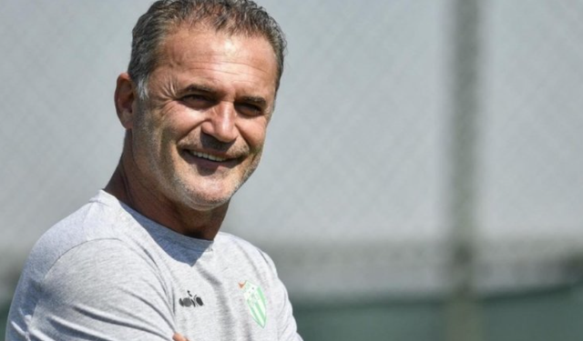 Bursaspor'un yeni teknik direktörü belli oldu!
