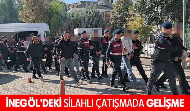 İnegöl'deki silahlı çatışmada gelişme