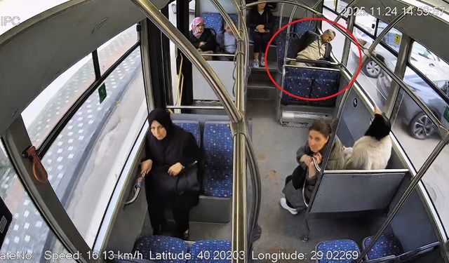 Bursa'da otobüste fenalaşan adam için zamanla yarış