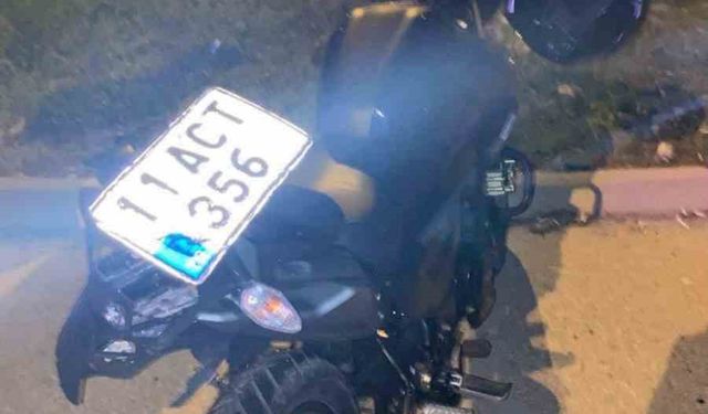 Bilecik’te motosiklet kazası: 2 yaralı