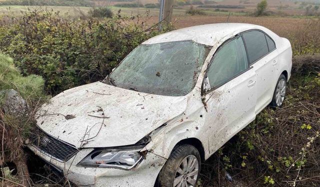 Bilecik’te trafik kazası: 2 yaralı