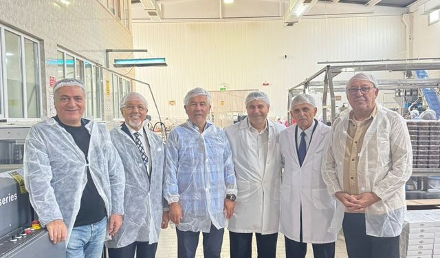 Bursa iş dünyasından kestane şekeri üretimine yakın takip