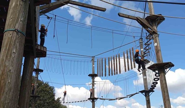 Çocuklar Macera Park’ta hem keşfediyor hem gelişiyor