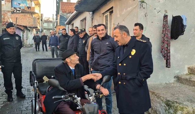 Emniyet müdürü sabahın ilk ışıklarında Aydoğdu’ya geldi: "Burası şehrin en temiz mahallesi olacak"