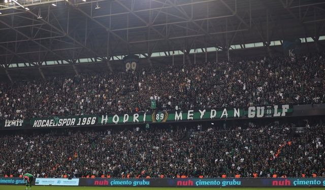 Kocaeli’de desibel rekoru kırılamadı