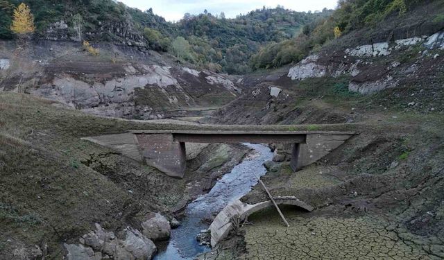 Kocaeli’nin su ihtiyacını karşılayan barajın seviyesi yüzde 6’ya düştü