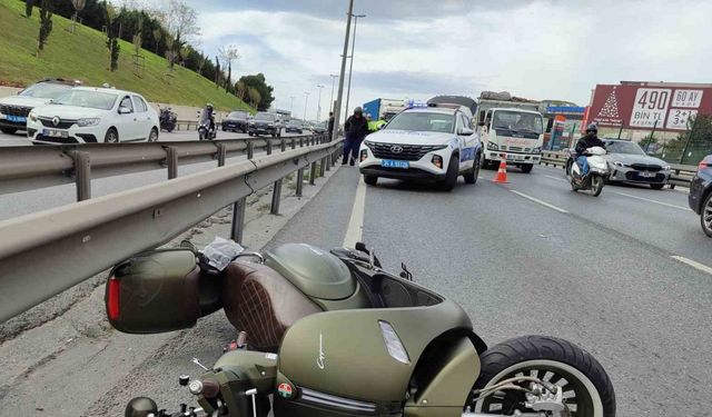 Küçükçekmece’de motosiklet kazası: 1ölü