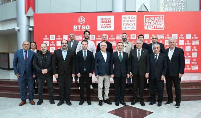 Özbekistan Büyükelçisi İlkhom Khaydarov BTSO’da