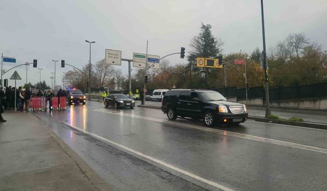 Papa 14. Leo, ayine katılacağı Volkswagen Arena’ya geldi