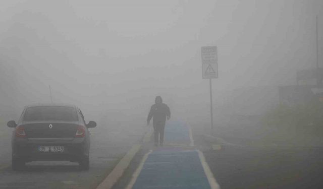 Sakarya’da sis etkili oluyor