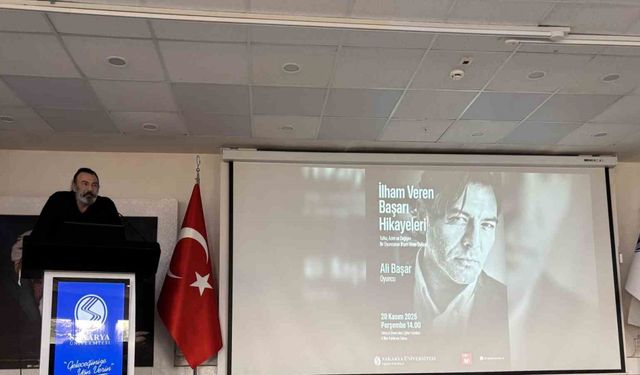 SAÜ’de öğretmen adaylarına ilham veren söyleşi