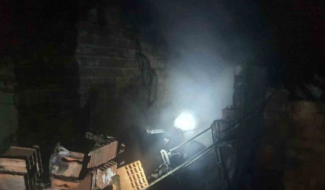 Söğüt’te ev yangını