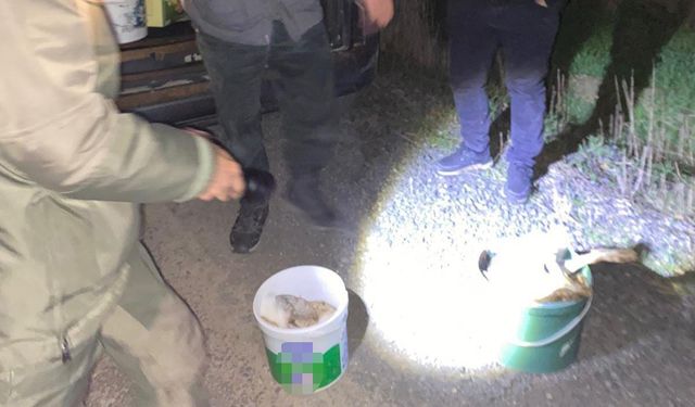 Tekirdağ’da gece avına baskın: 4 kişiye ceza