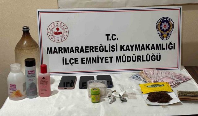 Tekirdağ’da uyuşturucu operasyonunda bir şüpheli yakalandı