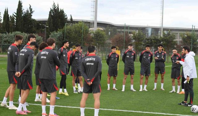 Ümit Milli Takım, Ukrayna ve Litvanya maçlarının hazırlıklarına devam etti