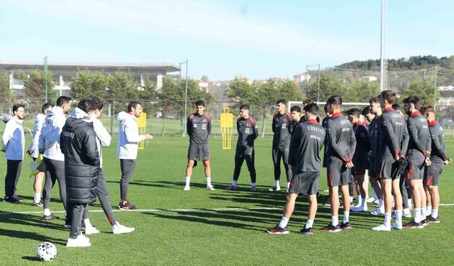 Ümit Milli Takımı, Litvanya maçı hazırlıklarına ara vermeden başladı