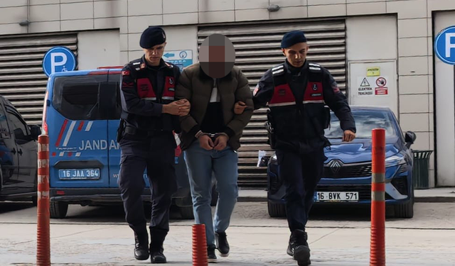 İnegöl'de işyerinde yakayı ele verdi