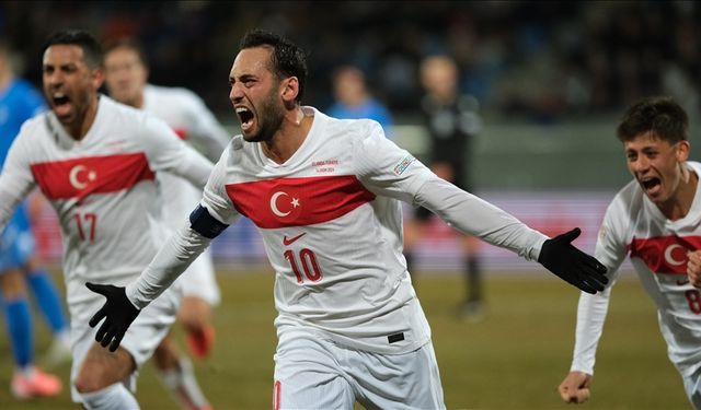 Bursa'da milli maçta ilk gol geldi