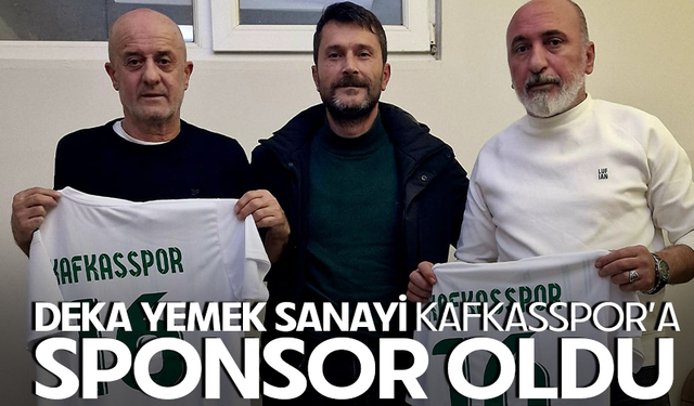 Deka Yemek Sanayi Kafkasspor’a Sponsor Oldu