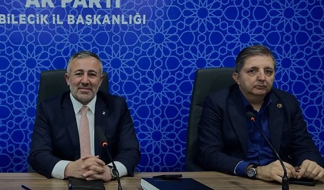 AK Parti Bilecik'te İl Yönetim Kurulu Toplantısı