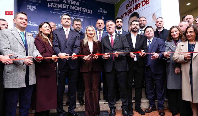 Ataşehir'de 4 yeni merkez vatandaşların hizmetine açıldı