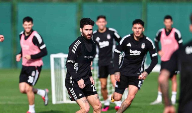 Beşiktaş, Gaziantep FK maçı hazırlıklarını sürdürdü