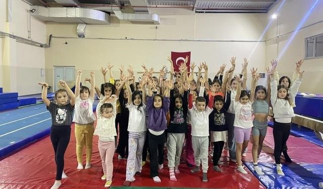 Bilecik'te cimnastik spor okulları yoğun ilgi görüyor