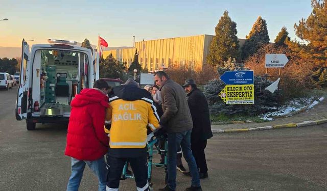 Bilecik'te meydana gelen trafik kazasında 1 kişi yaralandı