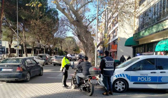 Çan’da güvenli trafik için denetimler devam ediyor