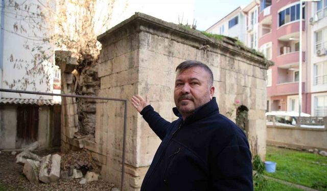 Edirne’de tarihi türbe restore edilmeyi bekliyor