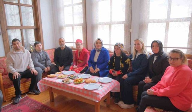 Engelli öğrenciler unutulmaz bir gün yaşadı