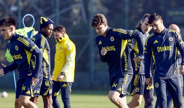 Fenerbahçe’de Eyüpspor maçının hazırlıkları tamamlandı