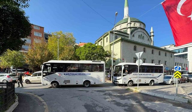 Kağıthane Belediyesi mezarlık ziyaretlerini kolaylaştırıyor