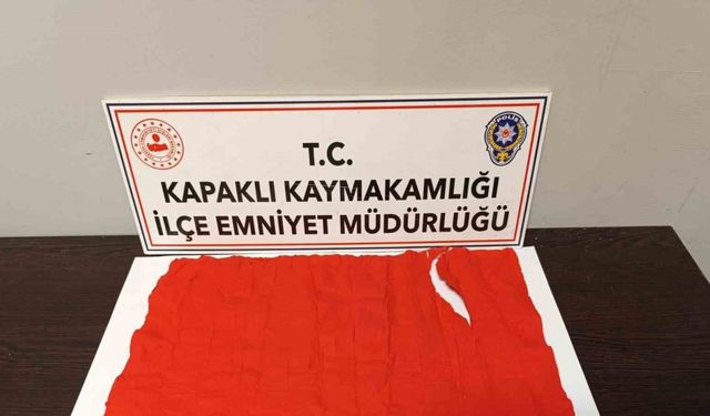 Kapaklı’da yakalanan madde satıcısı tutuklandı