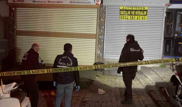 Şişli’de silahlı kavga: 1 yaralı