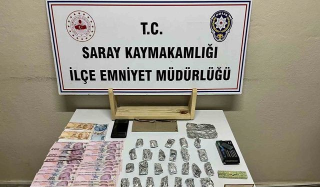 Tekirdağ polisi uyuşturucu ticaretine bir darbe daha indirdi