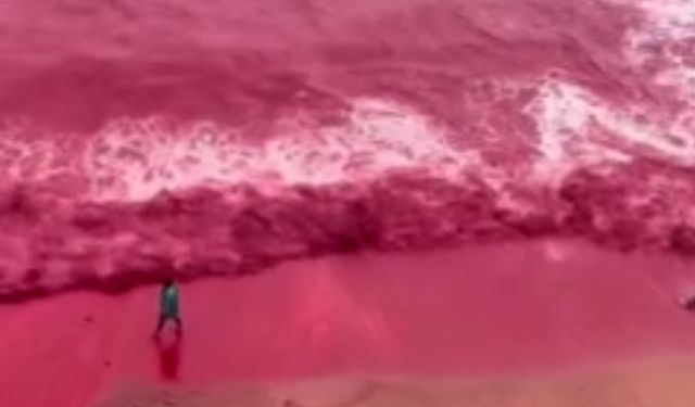 Yağmurun Ardından Kızıl Sahil’de Görsel Şölen