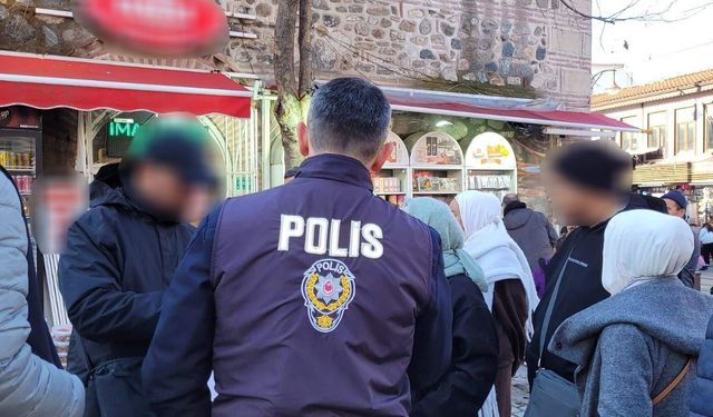 Bursa'da huzur operasyonunda, 4 bin 207 kişi sorgulandı