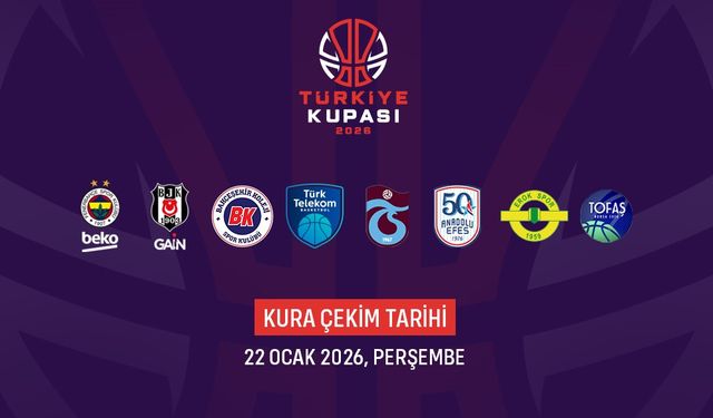 Basketbolda Türkiye Kupası'nda mücadele edecek takımlar belli oldu