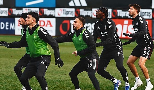 Beşiktaş'ta Ankara Keçiörengücü maçı hazırlıkları devam etti