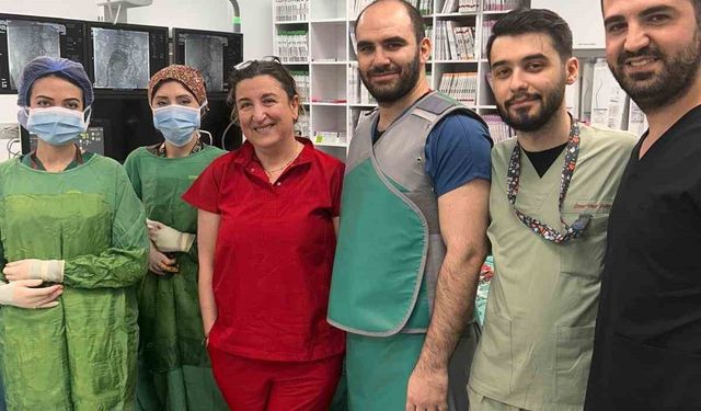 Bilecik'te hayat kurtaran kapalı damar operasyonu