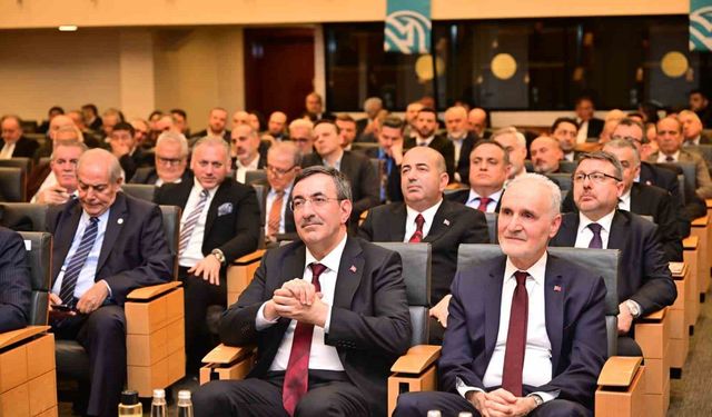 İTO Başkanı Avdagiç, iş dünyasının beklentilerini Cumhurbaşkanı Yardımcısı Yılmaz'a aktardı
