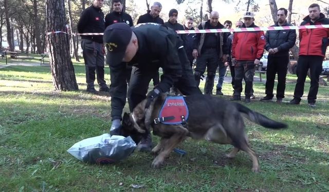 Jandarmadan nefes kesen tatbikat: 'Mercek' iz sürdü, kayıp 3 dakikada bulundu