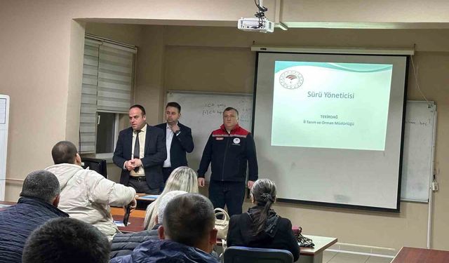 Tekirdağ'da çobanlık kursu açıldı