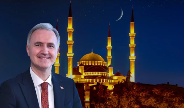 İnegöl Belediye Başkanı Alper Taban'dan Miraç Kandili mesajı