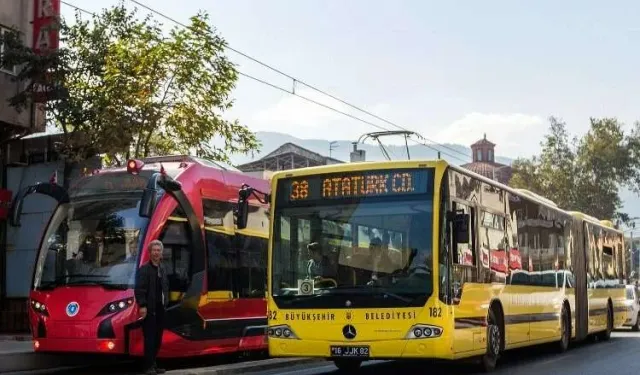Bursa’da ulaşıma yüzde 15 zam!