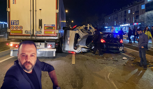 İnegöl'deki katliam gibi kazadan ölüm haberi geldi!