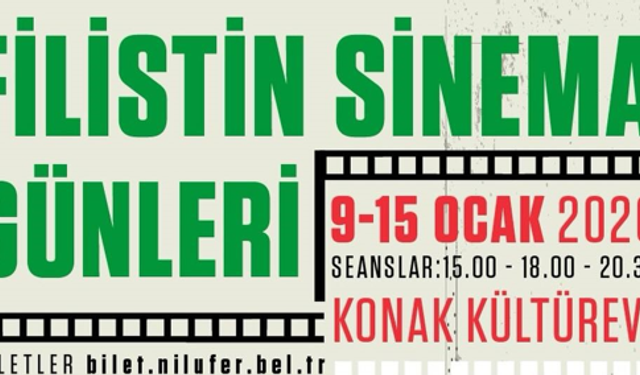 Filistin Sinema Günleri Nilüfer’de Başlıyor!