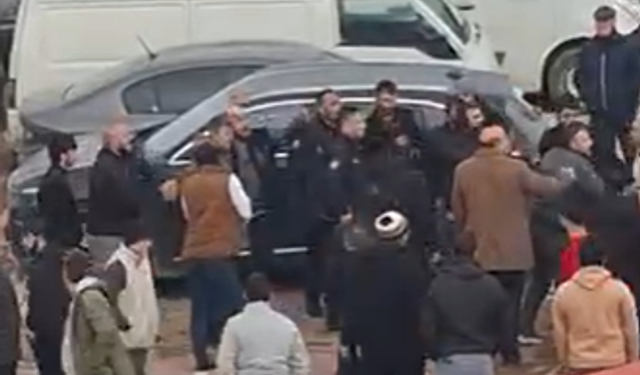 İnegöl'de yumruk yumruğa girdiler